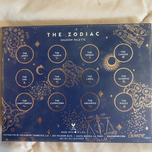 COLOURPOP X KATHLEEN LIGHTS ZODIAC PALETTE **RARE** - Picture 6 of 6